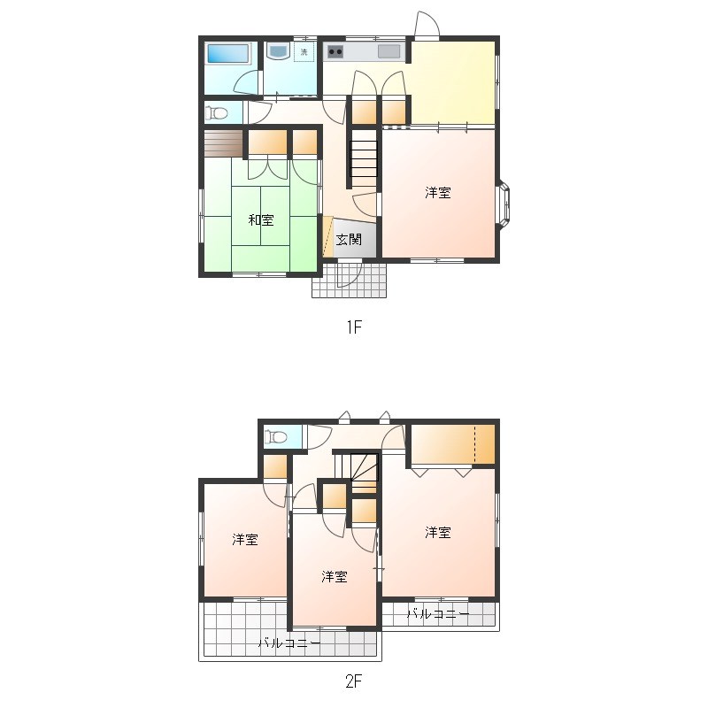 野木町友沼戸建 間取り
