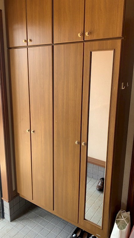 野木町友沼戸建 玄関