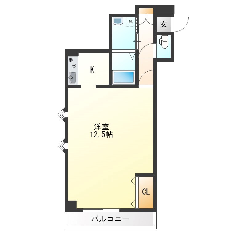 ピコ・ファミーユ  301号室 間取り