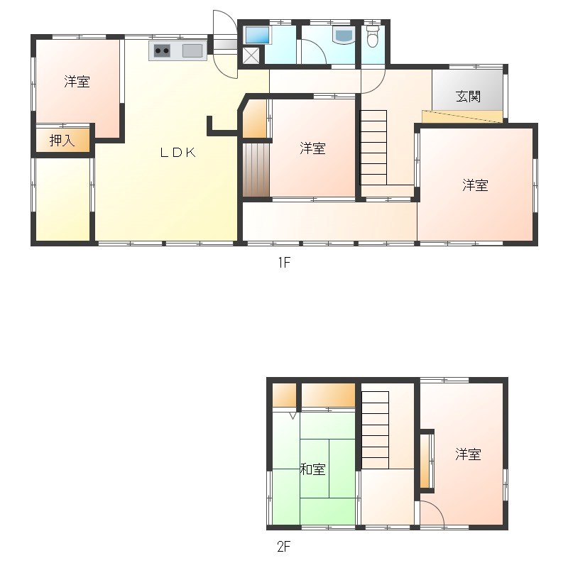 野木町野渡戸建 間取り