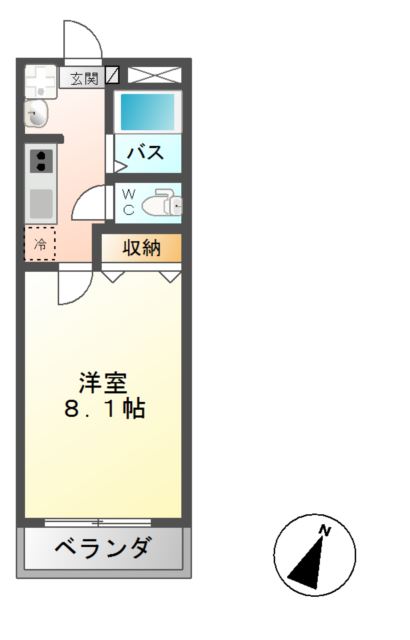 レジデンス・ウィロー　Ⅱ　 間取り図