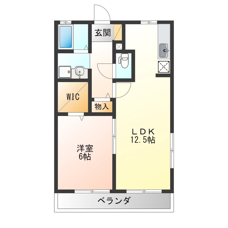 コーポS 間取り