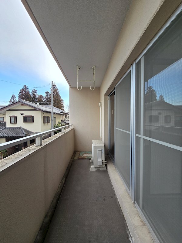 プラチナパレス宇都宮 ベランダ