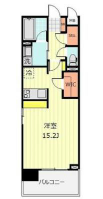 S-FORT宇都宮 1401号室 間取り