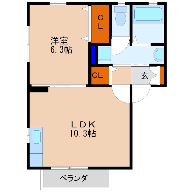 ルナパレス 間取り
