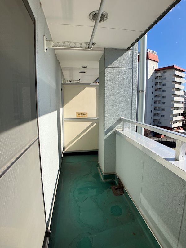 江戸屋ハイツ ベランダ