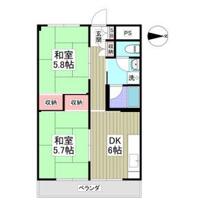 レジデンス中村 間取り図