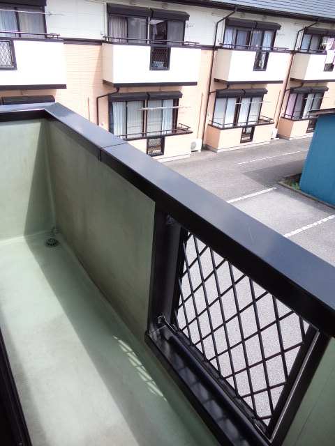 グリーンハイツⅡ ベランダ