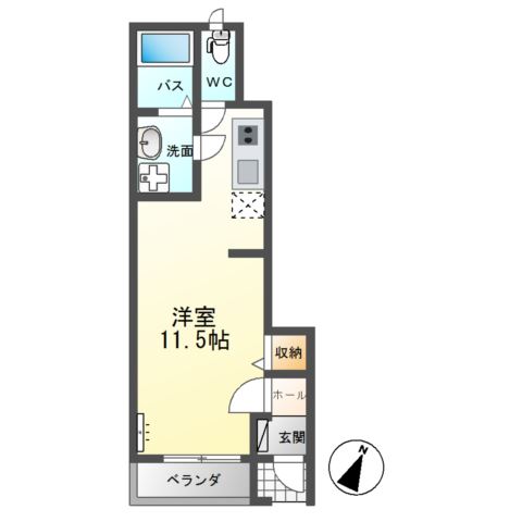 夢風花 間取り図