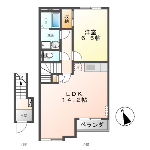 ブレス・コート 間取り図