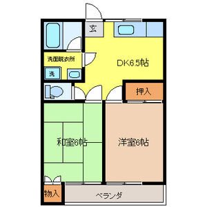 アレスト一区町Ⅱ 間取り図