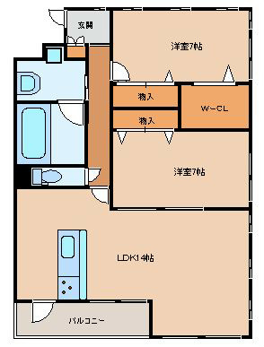 ベルフォート 間取り図