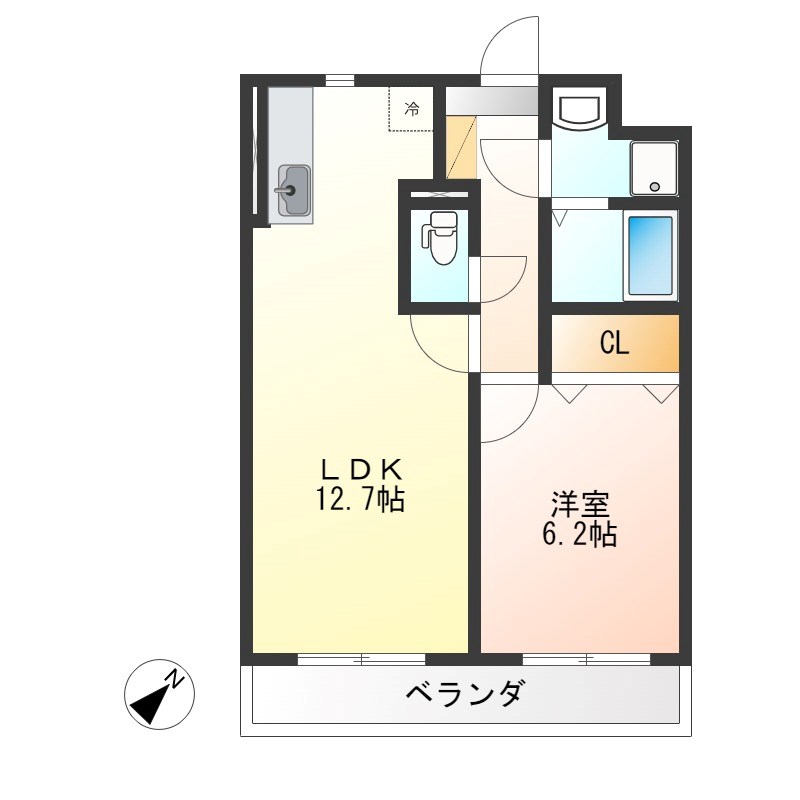 モアクルーズ 間取り図