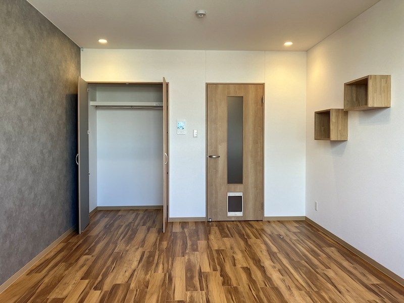 南大通りパークハイツ ベッドルーム