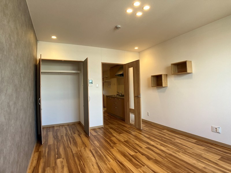 南大通りパークハイツ リビング