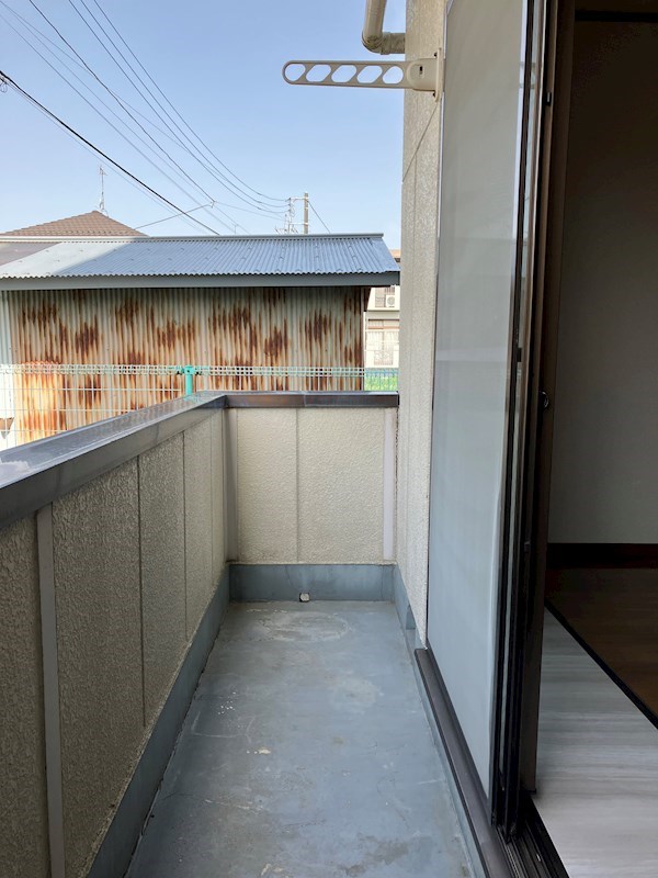 コーポアルタⅢ ベランダ