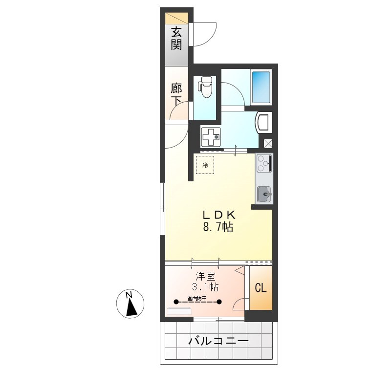 Presso-U 間取り図