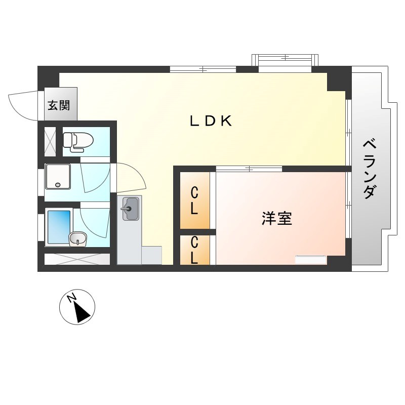 利久マンション 間取り