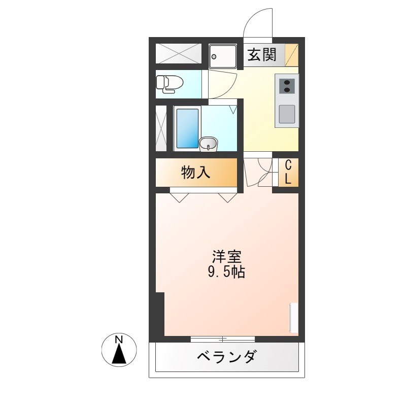 エストシエル 間取り図