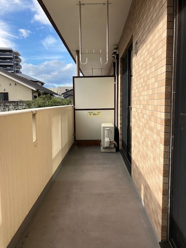 レジデンス松峰 ベランダ