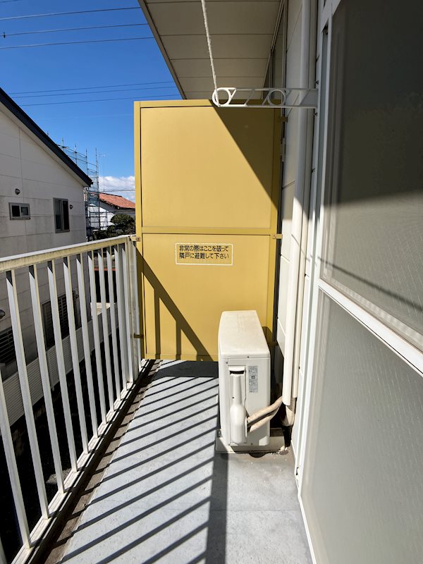 宇都宮五代レジデンス ベランダ