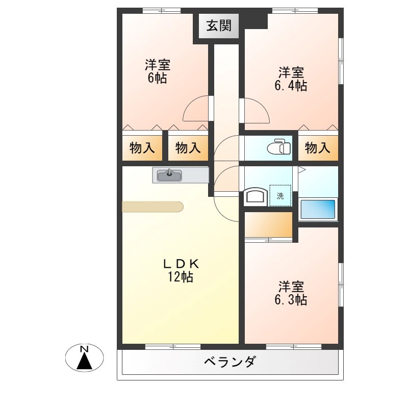 セルフェリス 間取り図