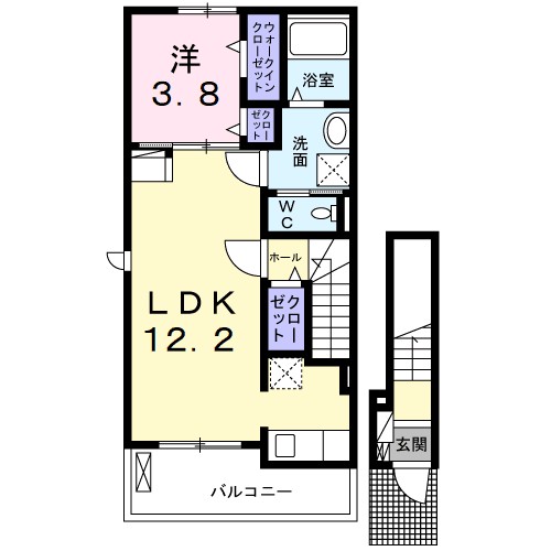 ジョイ　ハウス 間取り図