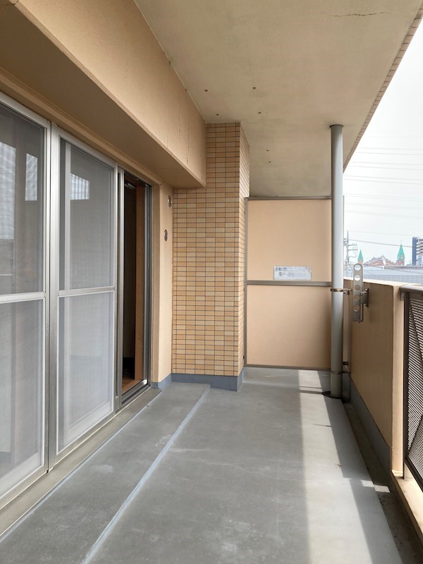 クロワサンス ベランダ