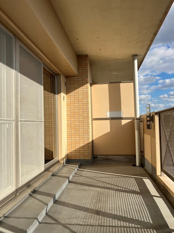 クロワサンス ベランダ