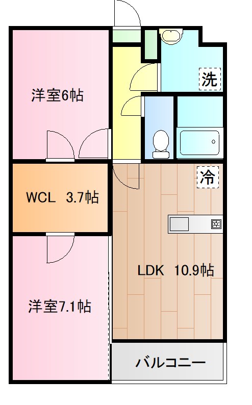 グランシティ 間取り図