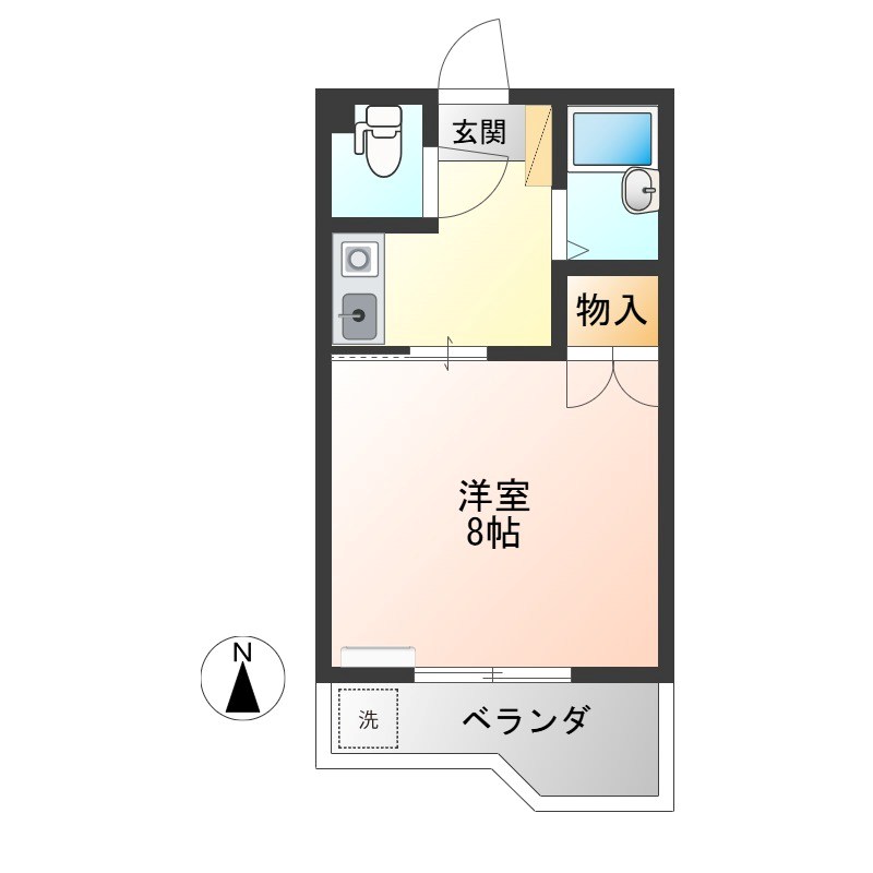 峰ヶ丘ハイツ 間取り