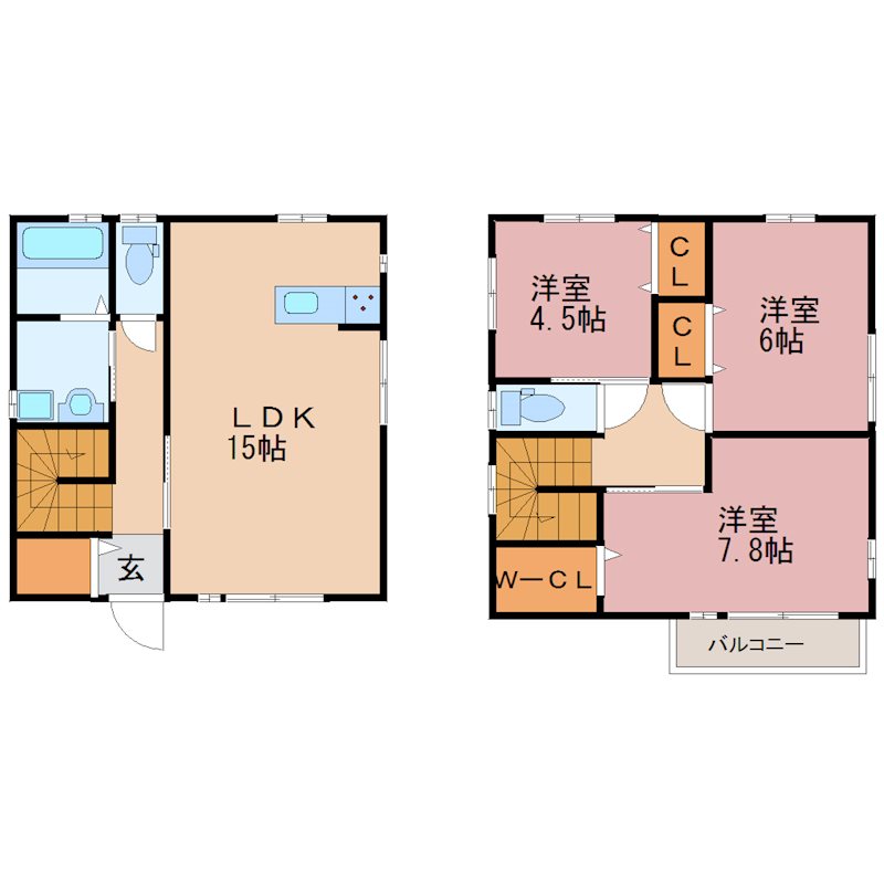 MD Village　D 間取り