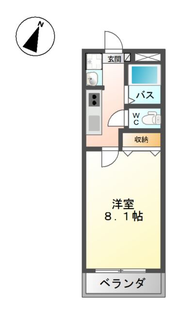 レジデンス・ウィロー　Ⅱ　 間取り図