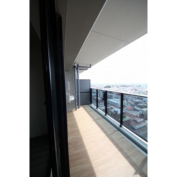 ノブレスタワー宇都宮 ベランダ