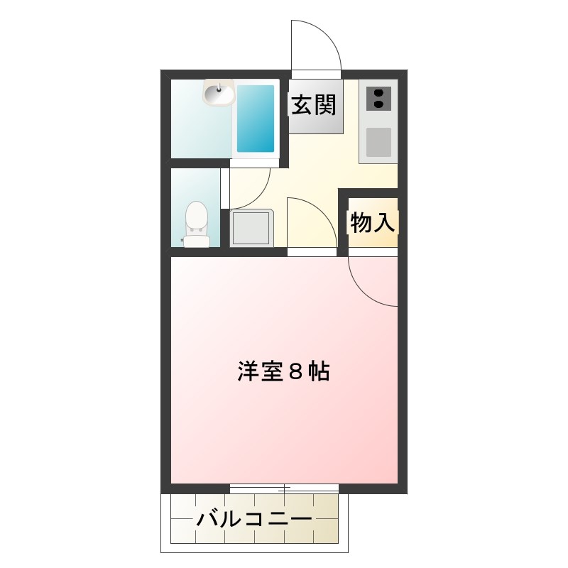 有明ハイツ 間取り図