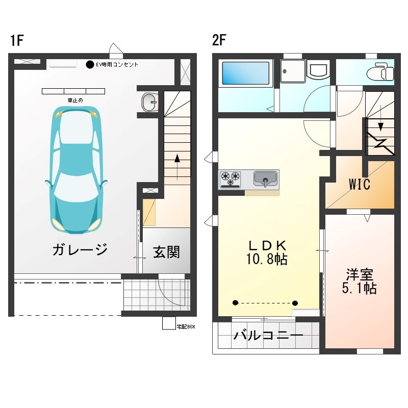 バーゼ末広 101号室 間取り