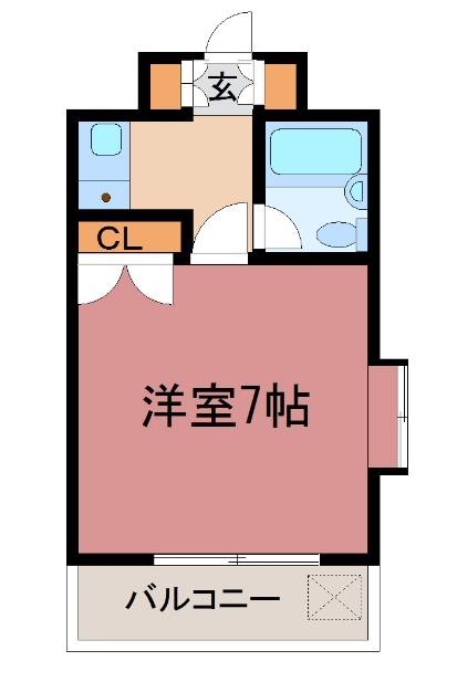 エトワール宇都宮第５ 411号室 間取り
