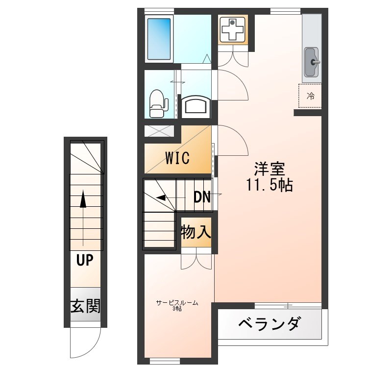 カーサ・アルスール 間取り図