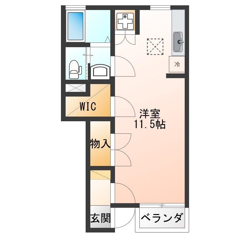 カーサ・アルスール 間取り図