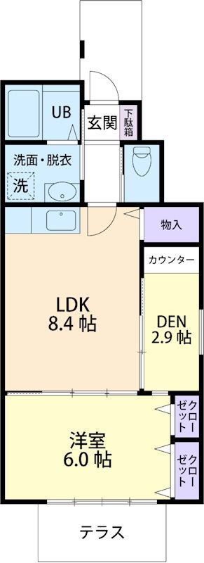 L＆Eグラシアス　Ⅱ 間取り図