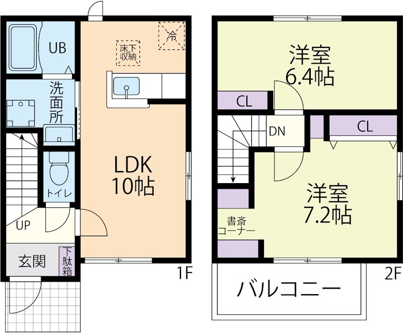 Suc-Seed Ⅱ 間取り図