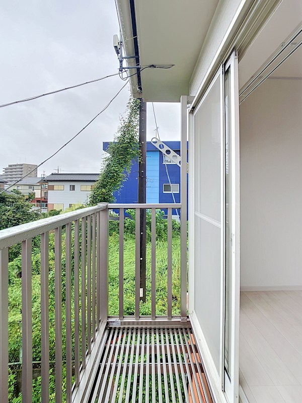 杉本ハイツ5号棟 ベランダ