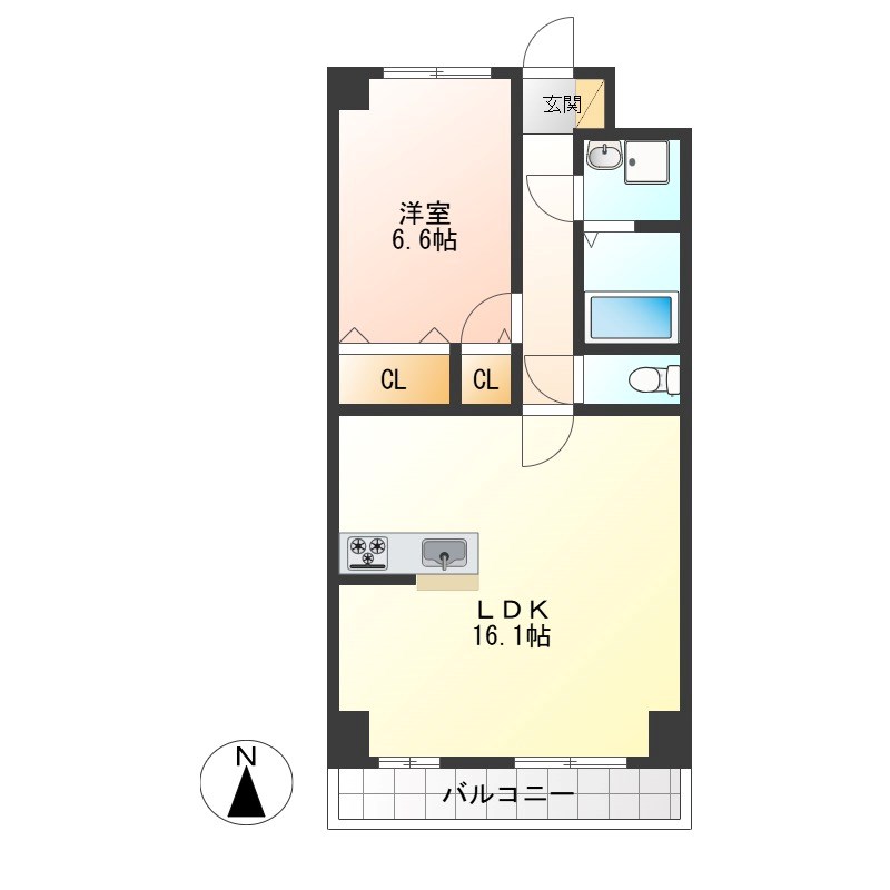 S-FORT宇都宮南大通り 間取り図