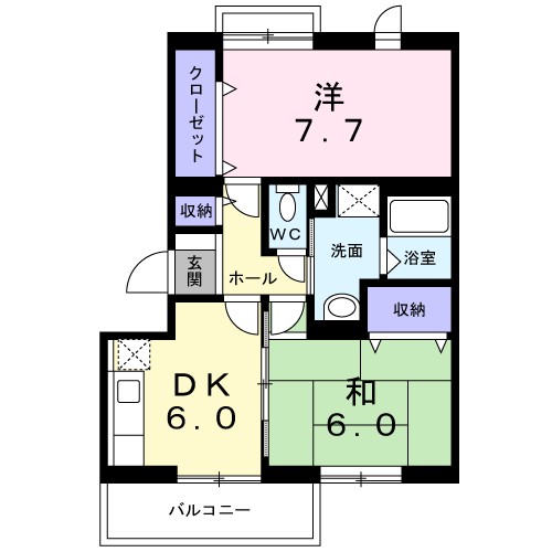 ＦＭレジデンス 201号室 間取り