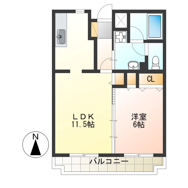 エミネント今泉 間取り図