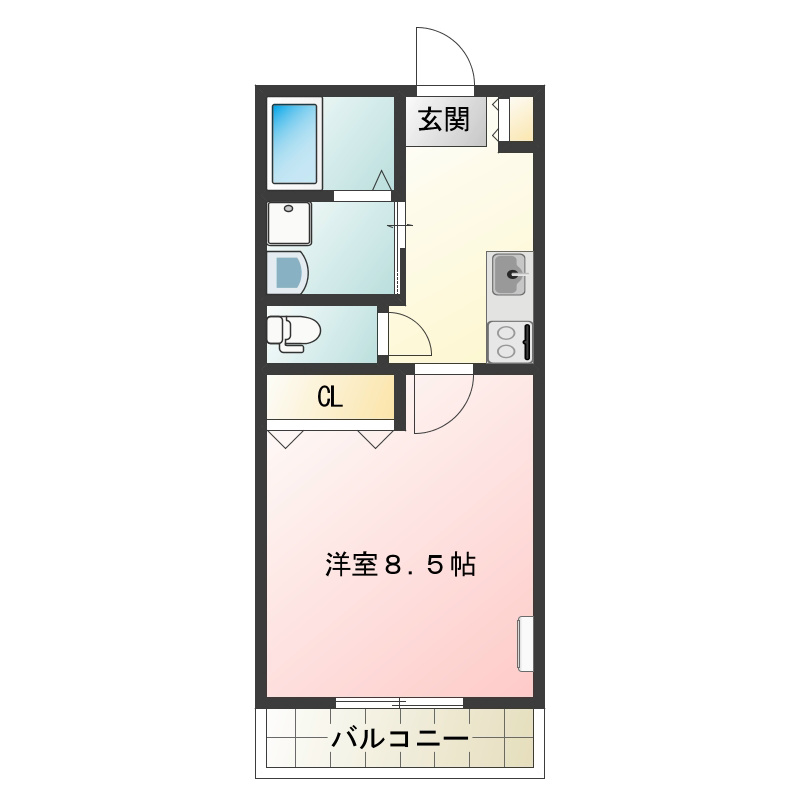 MKマンション 間取り図