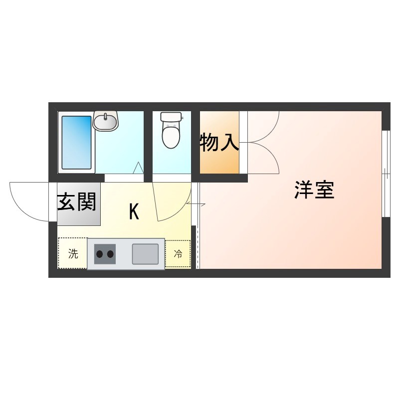 メゾンビトルボ 間取り図