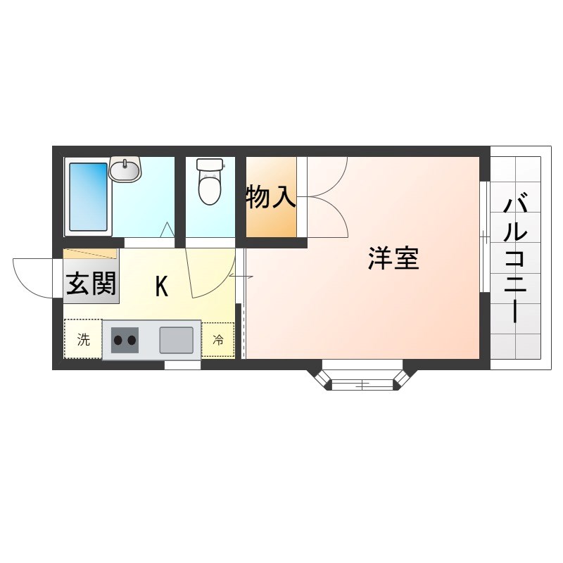 メゾンビトルボ 間取り図