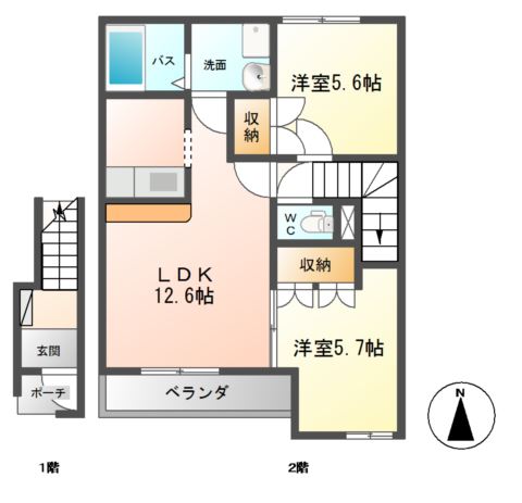 ユングフラウ 間取り