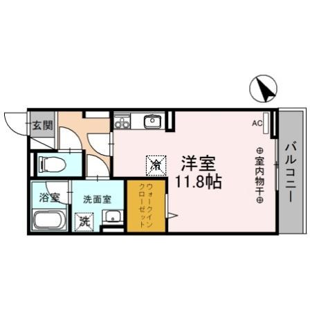 TORISIAS大通り 間取り図